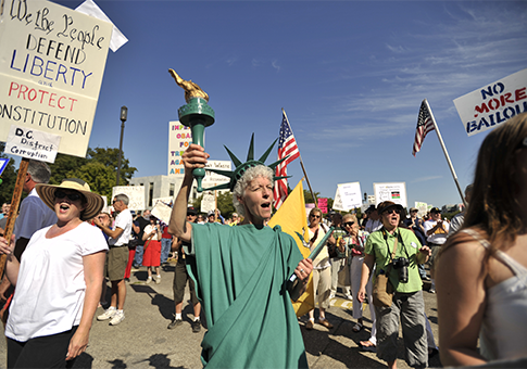 Tea Party protest / AP