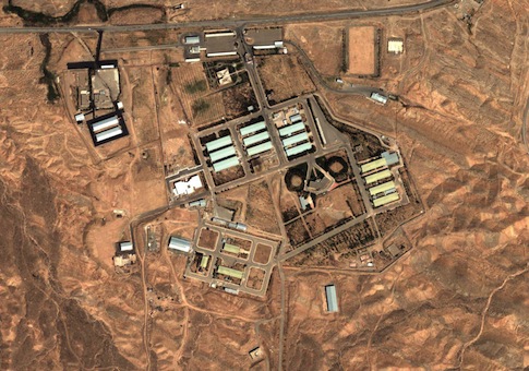 This Aug. 13, 2004, satellite image shows the military complex at Parchin, Iran. AP