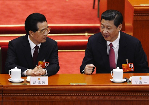 Hu Jintao, Xi Jinping / AP