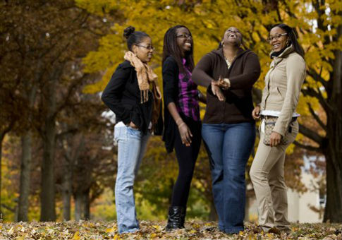 Students at Bryn Mawr College / AP