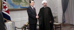 Hasan Rouhani, Kim Yong Nam