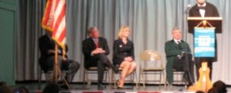 Maggie Hassan with Rick Schubart