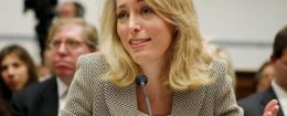 Former CIA agent Valerie Plame Wilson testifies before the House Oversight and Government Reform Committee March 16, 2007 in Washington, DC. The committee is investigating whether White House officials followed appropriate procedures for safeguarding the identity of the former CIA agent. / Getty Images