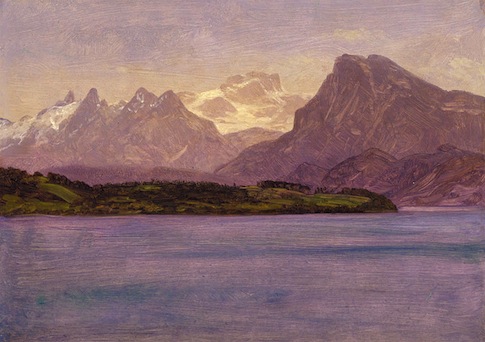 Albert Bierstadt Alaskan Coastal Range at Smithsonian / Wikimedia Commons