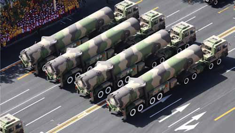 Chinese DF-31 missiles / Air Force National Air and Space Intelligence Center report
