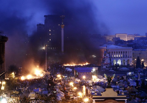 Kiev, Ukraine on Feb. 20 / Reuters