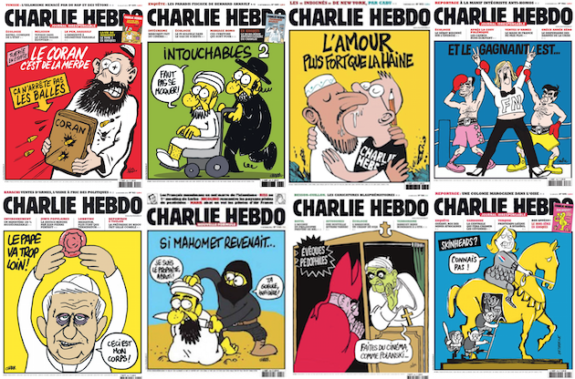 Charlie Hebdo covers