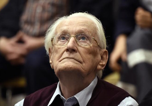 Oskar Groening, defendant and former Nazi SS officer dubbed the "bookkeeper of Auschwitz"