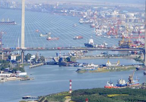 The Port of Tianjin in 2014