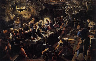 Jacopo Tintoretto, The Last Supper / Wikimedia Commons