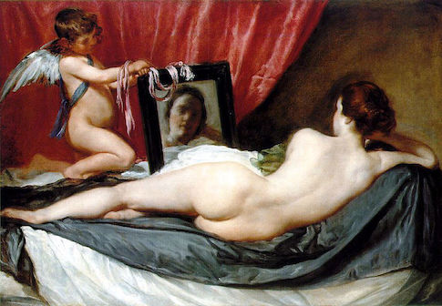 Diego Velasquez "Venus at Her Mirror" / Wikimedia Commons