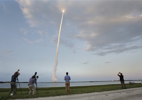Rocket Launch satellite