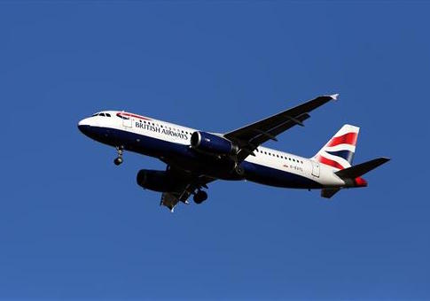 A drone hit a British Airways plane Sunday / Press Association via AP images
