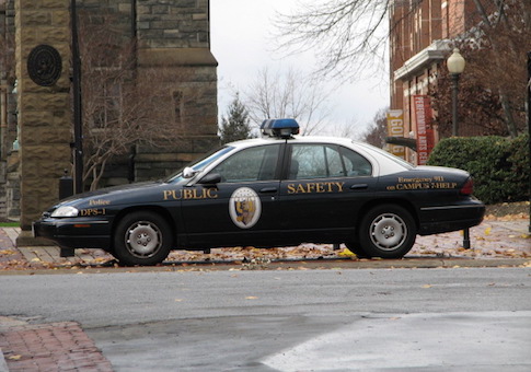 Police car at Georgetown University
