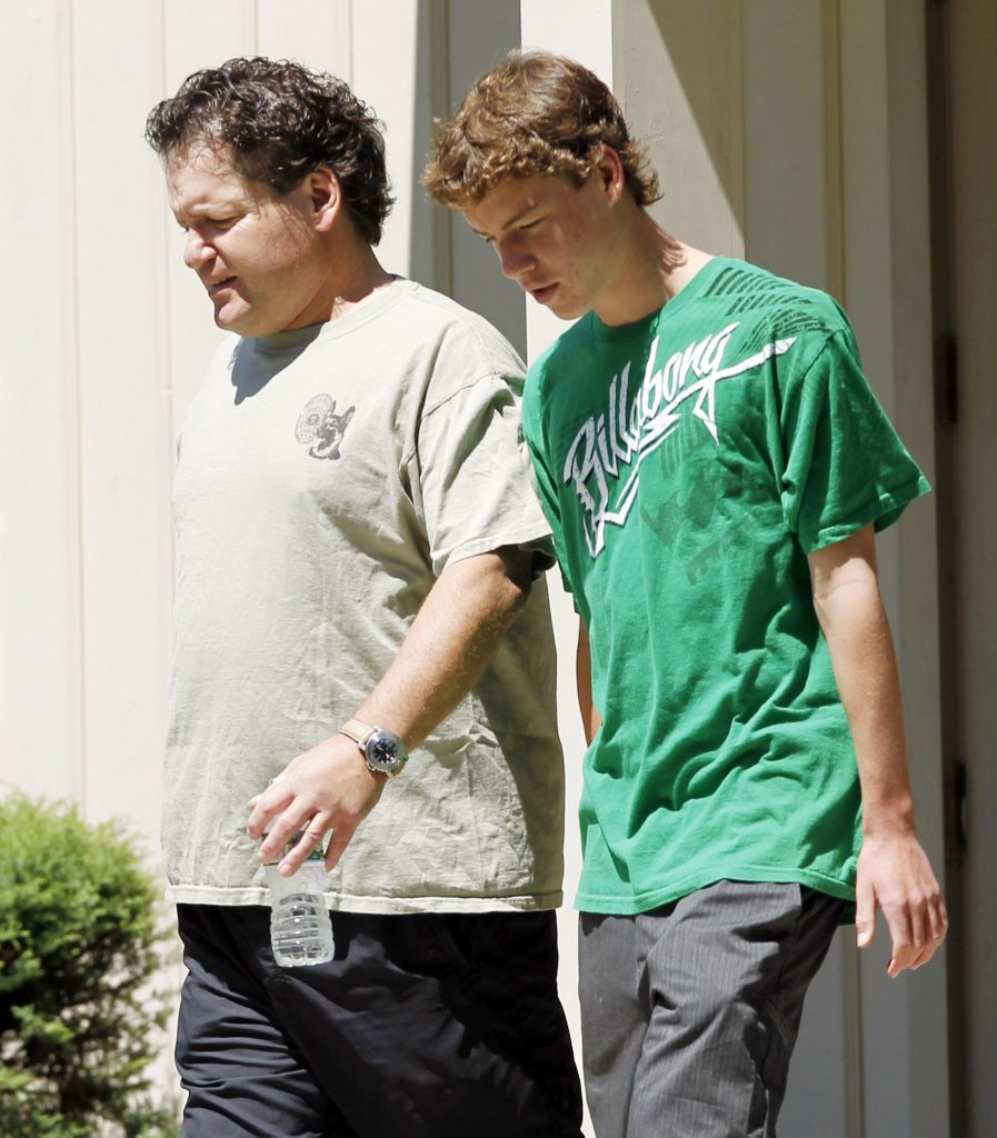 Roger and his son, Tyler