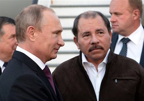 Vladimir Putin, Daniel Ortega