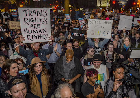 NY: Rally for Transgender rights