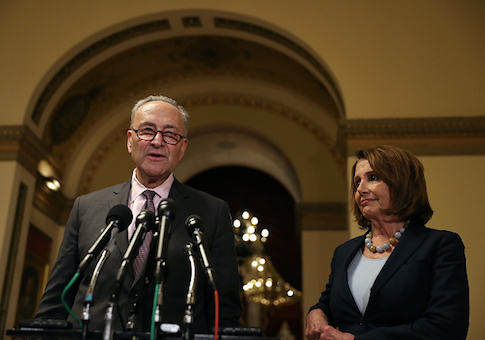 Senate Minority Leader Chuck Schumer and House Minority Leader Nancy Pelosi