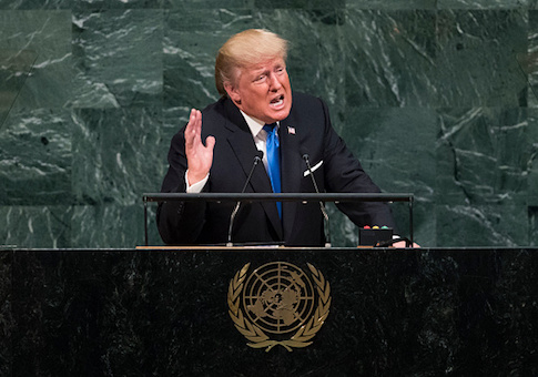 Donald Trump at U.N. General Assembly Speech