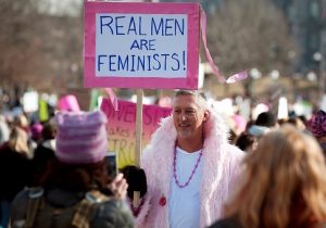 Demonstrators during the Women's March on Jan. 21, 2017 in Colorado / Getty Images