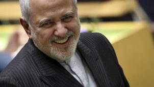 Iranian foreign minister Javad Zarif