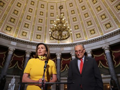 Nancy Pelosi and Chuck Schumer