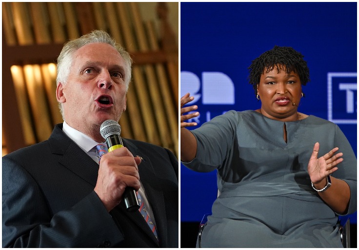 Terry McAuliffe Taps Election Denier Stacey Abrams to Lecture Opponent on ‘Democracy’
