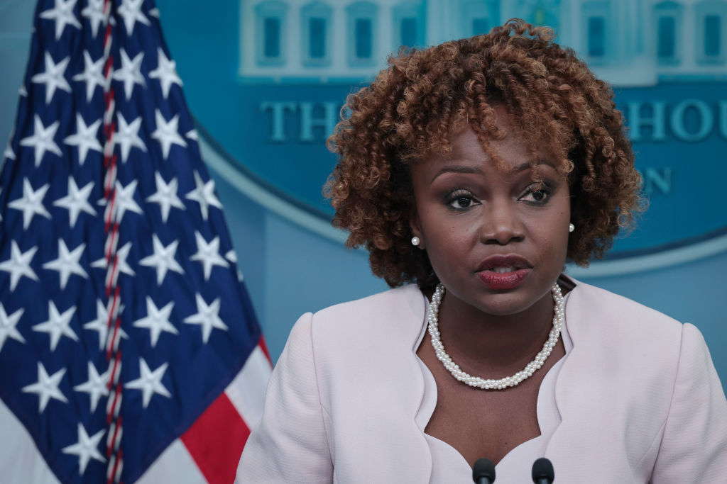 WATCH: Karine Jean-Pierre Tries To Blame DC Crime Spike on Republicans