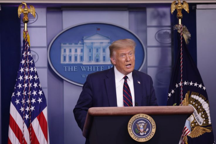 President Trump Holds a News Conference at the White House