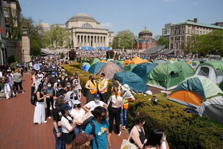 Columbia Encampment Lives On After Another Deadline From President Shafik Passes