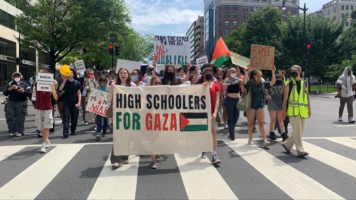 DC-Area High School Walkout Features Calls for Israel's Destruction