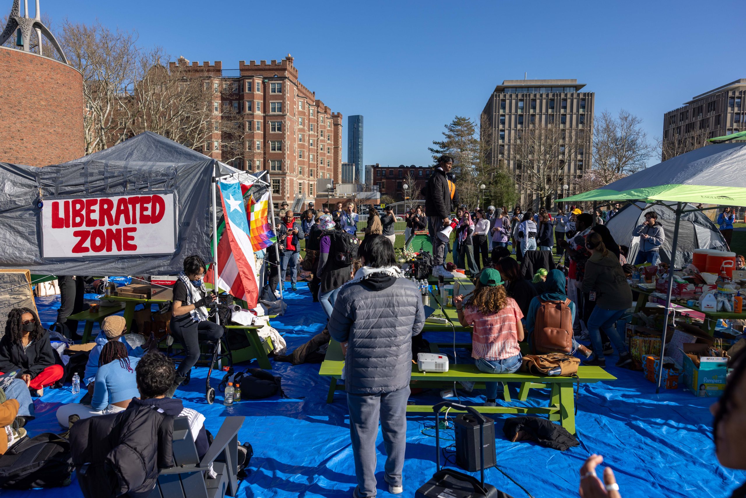 Students in Harvard Encampment Threatened With Suspension After Nearly 2 Weeks