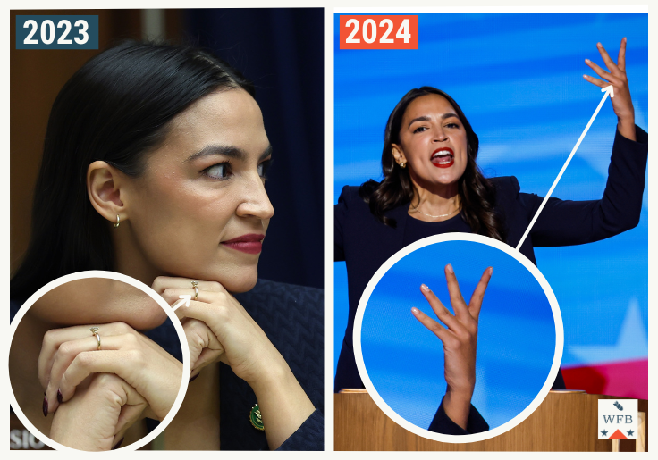 Marriage Mystery: AOC's Engagement Ring Disappears From Her Hand As Fiancé Reaps Benefits