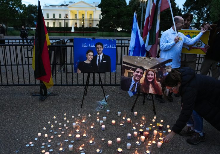 Two Israeli Embassy Employees Killed By Pro Palestinian Gunman 1