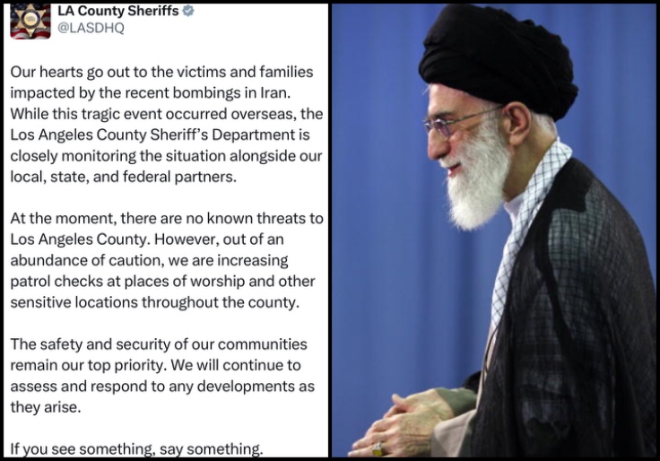 LA Sheriff's Department Posts, Deletes Statement Mourning 'Victims' of US Strike on Iranian Nuclear Facilities