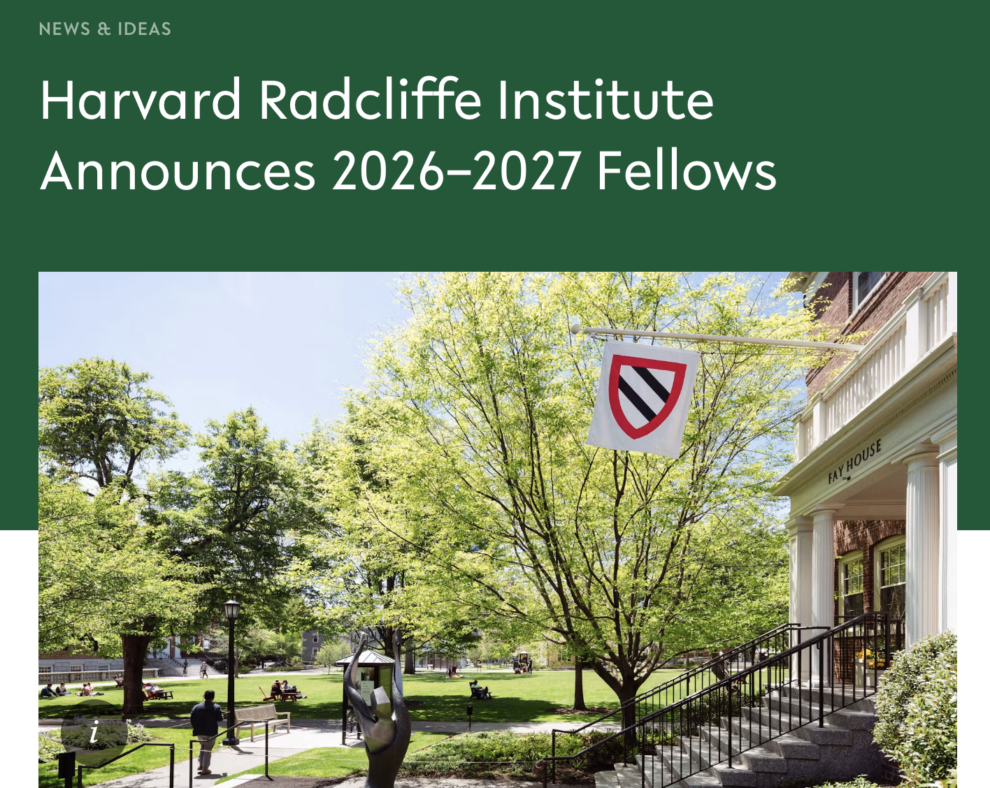 Harvard Gives $90,000-a-Year Fellowships to Four Anti-Israel Activists