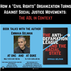 Radical Academic Who Celebrated Oct 7 as Breach of 'Prison Walls' Slated To Appear at UNC's Global Education Center